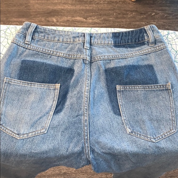 GIANNI BINI SIZE MEDIUM TWO TONED JEANS - Picture 5 of 5